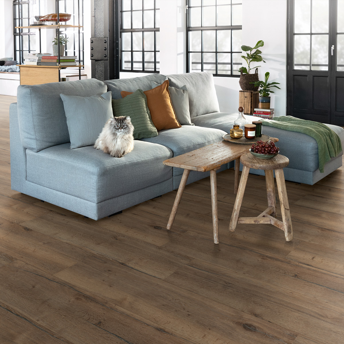 Valley Oak Mocca – Grey LVT Flooring LVT flooring – Floorna Dubai
