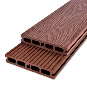 Dura Deck an Eco Friendly Wood Plastic Composite decking solution.