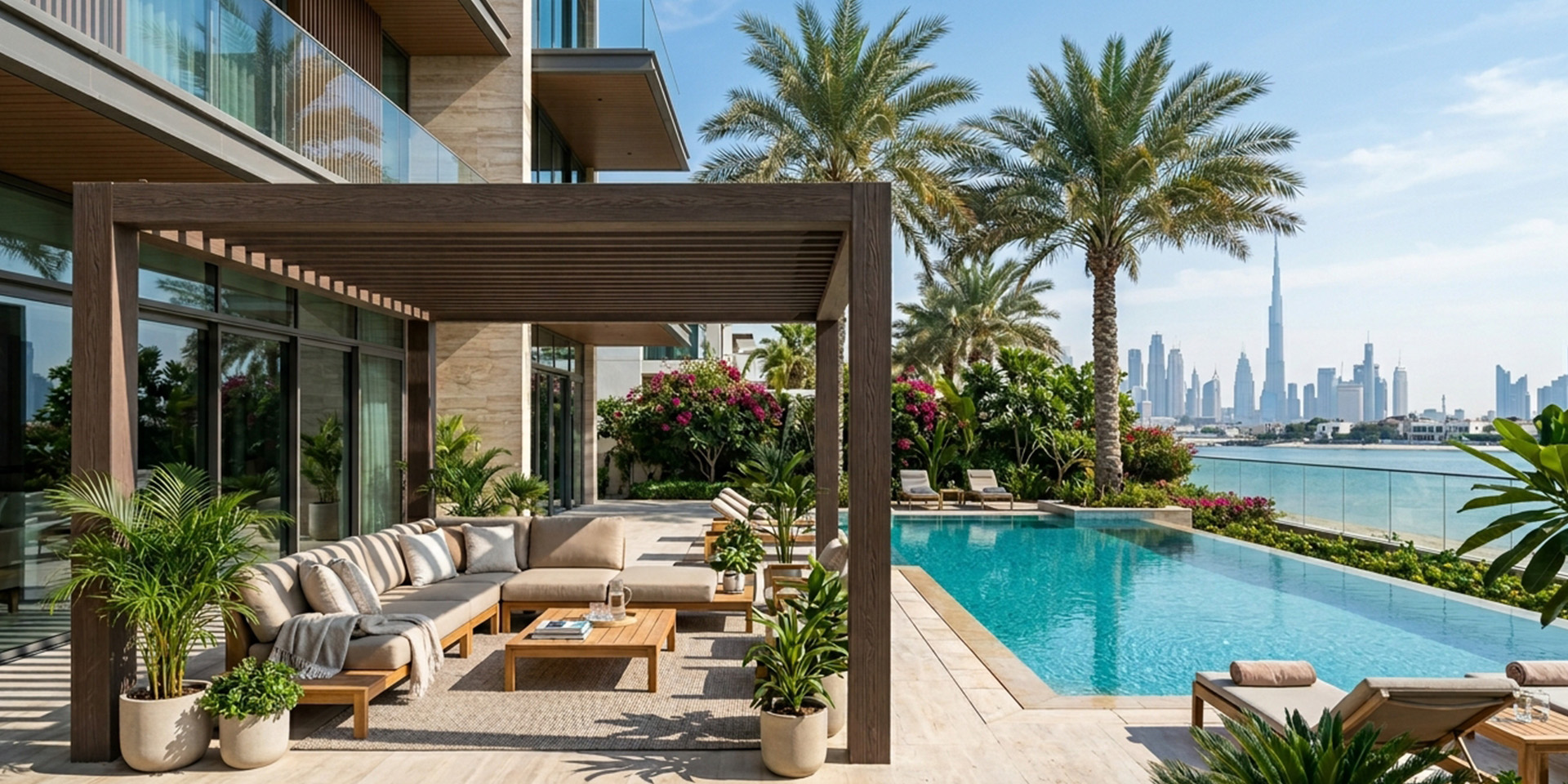 WPC pergola Dubai
