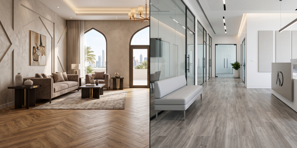 vinyl flooring Abu Dhabi
