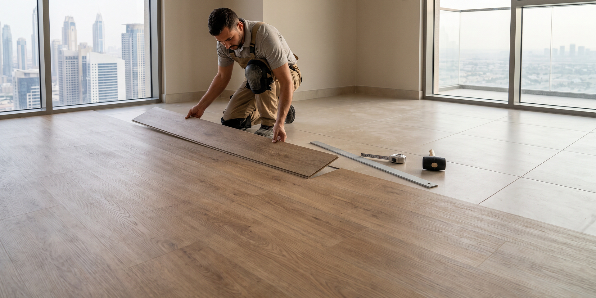 can you install vinyl flooring over tile