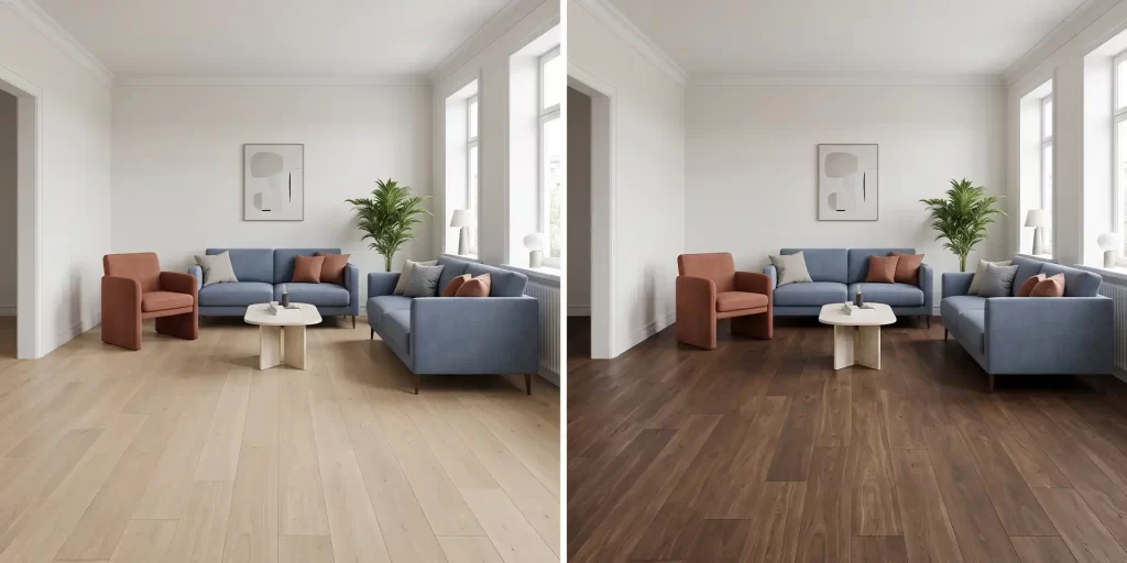 how flooring affects interior design