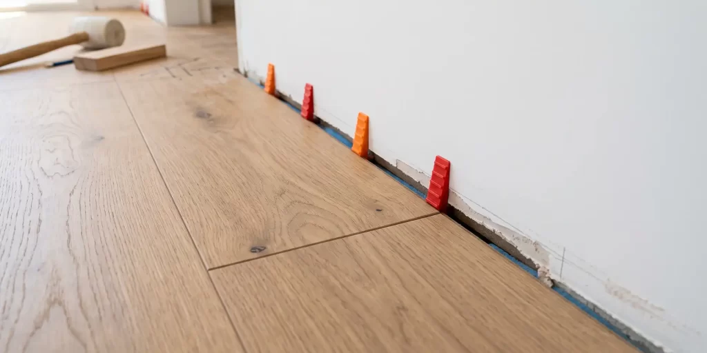 gaps in laminate flooring